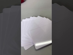 Kaart effect gelamineerd met glanzend plaatje