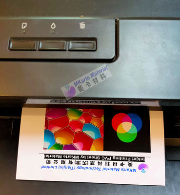 Het Blad Gouden/Zilveren Kleur van A3a4 Inkjet Pvc voor de Printer van Epson Inkjet