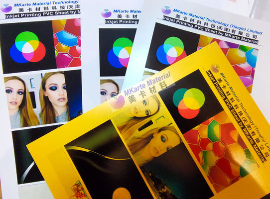 Het Blad Gouden/Zilveren Kleur van A3a4 Inkjet Pvc voor de Printer van Epson Inkjet