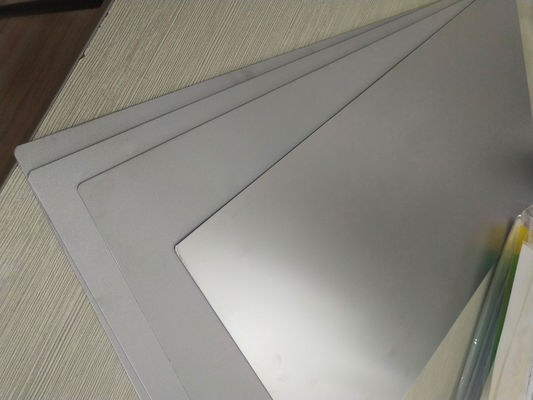 A4 Grootte Gelamineerde Staalplaat 0.6mm Licht Matte Finish Anti Scratch