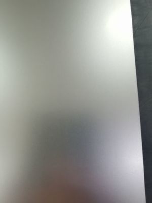 A4 Grootte Gelamineerde Staalplaat 0.6mm Licht Matte Finish Anti Scratch