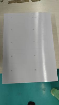 PVC RFID Smart Card Inlay / Prelam Sheets Voor de productie van RFID-kaarten A4 IC Fudad F08 chip