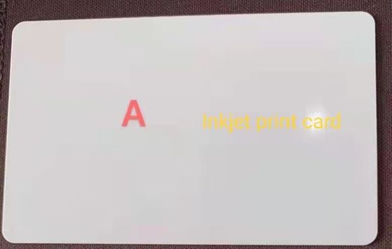 Thermisch afdrukbaar Pvc-blankschild Cr80 54*85,6 mm Voor kaartproductie