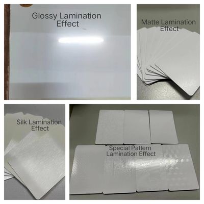 A4 A3 A3+grootte laminatie staalplaat voor smartcardproductie