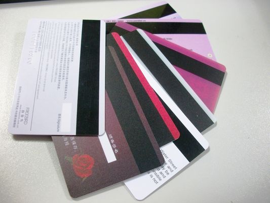 Rpvc overladen 0,06 mm HICO / LOCO Strips Card Film Magnetische strook voor loyaliteitskaarten