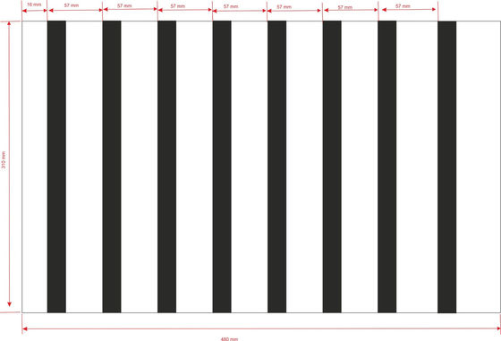 Rpvc overladen 0,06 mm HICO / LOCO Strips Card Film Magnetische strook voor loyaliteitskaarten