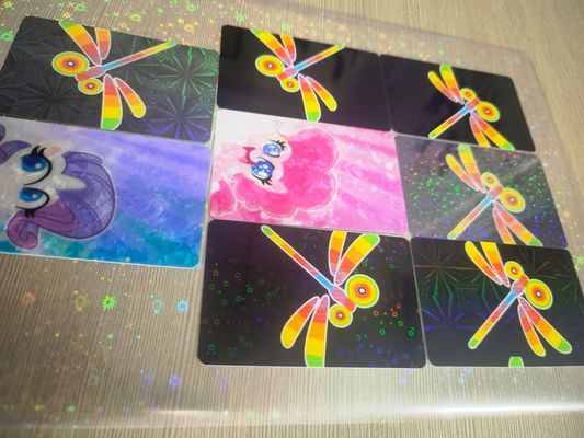 Hologramoverlay voor speciale kaarten / Laser Film Film / PVC bedekte Ovelay / Laser Hologram