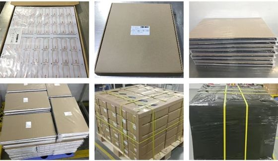 A3 A4 of aangepaste grootte Dual Interface DI Inlay Recycled PVC Prelam Sheet Voor Smart Card Productie