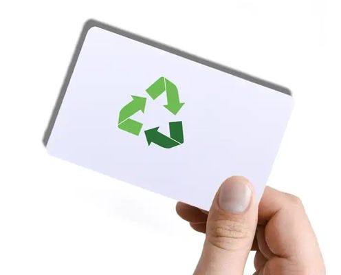 0.12mm-0.35mm Recycled PVC Inkjet Sheet Offset Printing Wit Digitaal Afdrukbaar PVC Bankkaartmateriaal