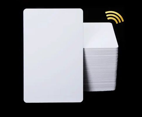 0.12mm-0.35mm Recycled PVC Inkjet Sheet Offset Printing Wit Digitaal Afdrukbaar PVC Bankkaartmateriaal