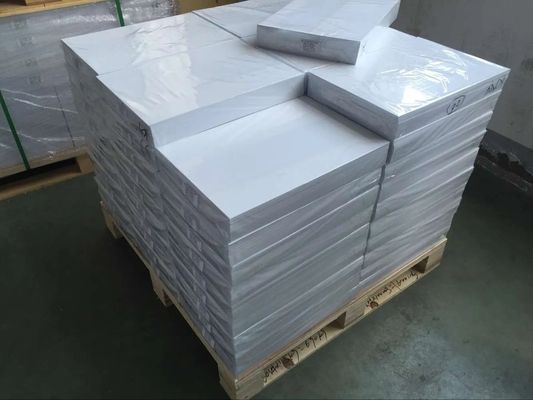 0.12mm-0.35mm Recycled PVC Inkjet Sheet Offset Printing Wit Digitaal Afdrukbaar PVC Bankkaartmateriaal