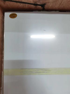 A3+Size Card Lamination Steel Plate Glossy Matte Silk Pattern Finish Voor de productie van plastic kaarten