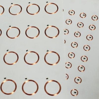 3*8 4*8 6*8 Layout RFID Inlay Prelam PVC Inlay Sheet RFID Contactloze kaartplaat voor de productie van plastic kaarten