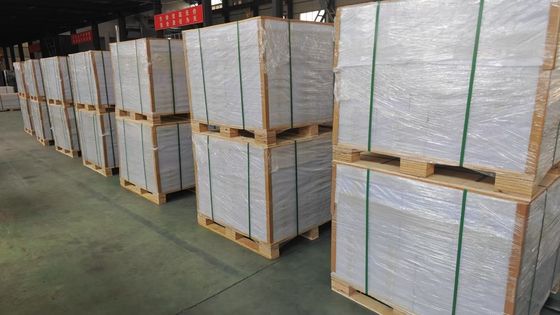 Heidelberger Drukblad Wit Offset Druk Plastic Core Sheet 0,30 mm Voor Bankkaart Productie