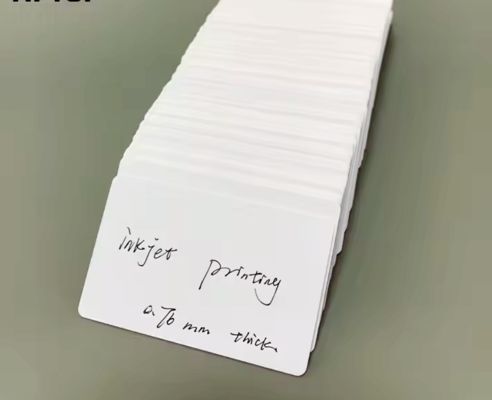 CR80 54*85.6MM Kaartlijstmateriaal Inkjet PVC-kaartprinter voor nauwkeurig en nauwkeurig afdrukken