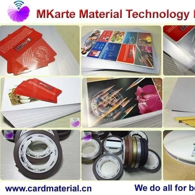 Highly Durable Laminating Social Security Card with Heating Shrinkage Ratio ≤ 10% and Vicat Softening Point 72±2 C