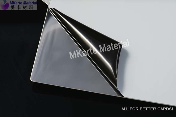 0.4-1.0mm Thickness Lamination Glossy Plate Surface For Smart Card Production with Glossiness Both Sides