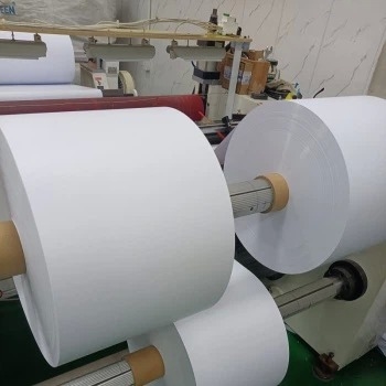 White PETG Sheet For Card Body Production Vicat Softening Point 76 /-2°C in smart PETG card industry