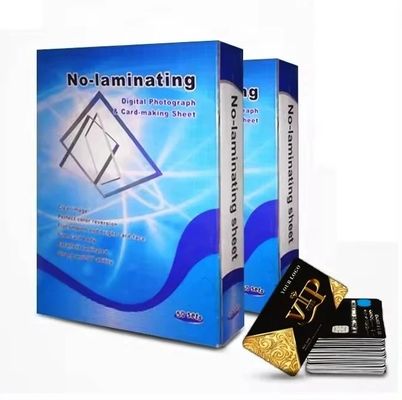 Duurzaam niet-gelamineerd vel met hittebestendigheid 130°C - 160°C voor laser- en inkjetdruk in witte en transparante kleuren en A4, A3, A3+ afmetingen