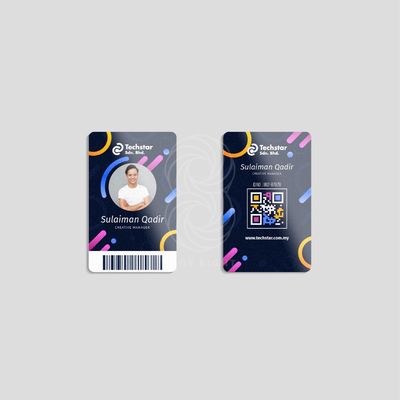 Smart Card Material 0.15mm HP Indigo Digital Printable PET Sheet for PET ID Card Production
