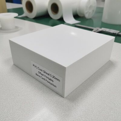0.30 mm dikte Offset afdrukbaar PVC-kernblad voor bankkaartproductie