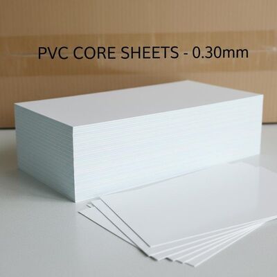 0.30 mm dikte Offset afdrukbaar PVC-kernblad voor bankkaartproductie