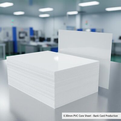 0.30 mm dikte Offset afdrukbaar PVC-kernblad voor bankkaartproductie