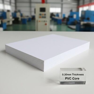 0.30 mm dikte Offset afdrukbaar PVC-kernblad voor bankkaartproductie