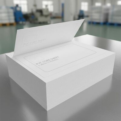 0.30 mm dikte Offset afdrukbaar PVC-kernblad voor bankkaartproductie