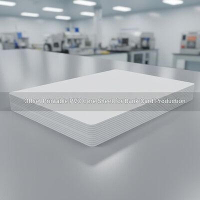 0.30 mm dikte Offset afdrukbaar PVC-kernblad voor bankkaartproductie