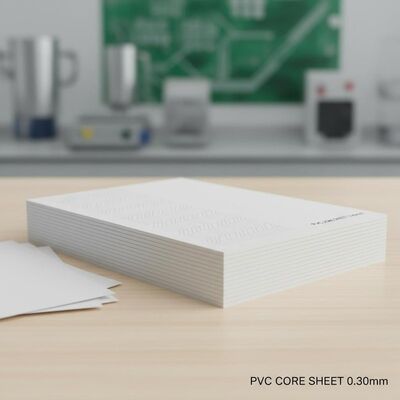 0.30 mm dikte Offset afdrukbaar PVC-kernblad voor bankkaartproductie