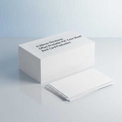 0.30 mm dikte Offset afdrukbaar PVC-kernblad voor bankkaartproductie