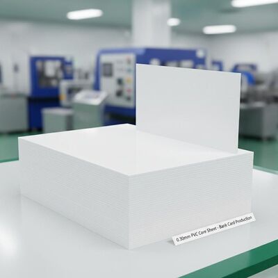 0.30 mm dikte Offset afdrukbaar PVC-kernblad voor bankkaartproductie