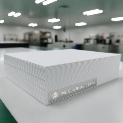 0.30 mm dikte Offset afdrukbaar PVC-kernblad voor bankkaartproductie