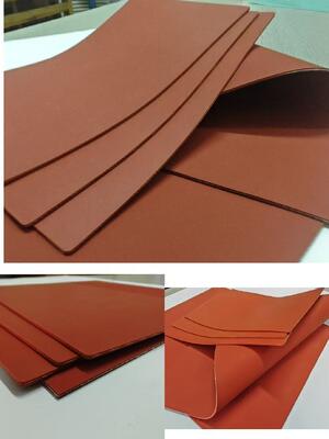 1.5-2.5mm Dikke 55 +/-5 Hardheid Siliconen Rubber Kussen Pads voor Houtindustrie Hot Persmachine MKCP-Wood-G1