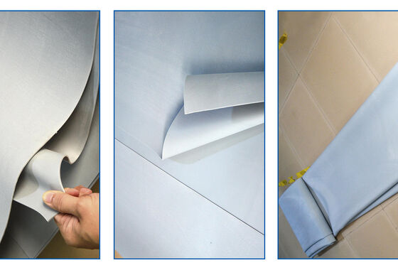 Hoog slijtvast siliconen rubber pad hoog elastisch en hoogtemperatuurbestendige buffer pad voor vacuümzuigfilmmachine