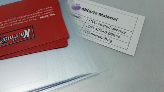 Hoge Adhesiepvc Met een laag bedekte Bekleding zonder Kleurenverandering en Misvorming