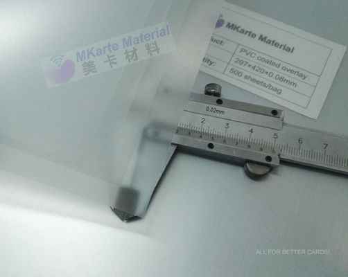 sterk pvc van het adhesieniveau bedekte Bekleding in blad of broodje (0.061.0mm dikte) mco-w met een laag