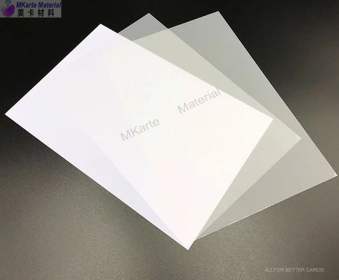 Het transparante Inkjet-van het de Kernblad van het Drukblad Witte Pvc Blad van Inkjet Transparante