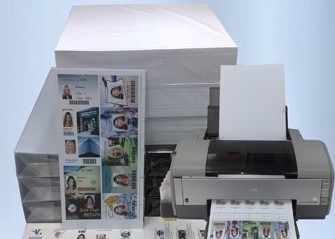 A4 Bladen van pvc van Grootteinkjet de Voor het drukken geschikte voor HP Epson en de Printer van Kanoninkjet