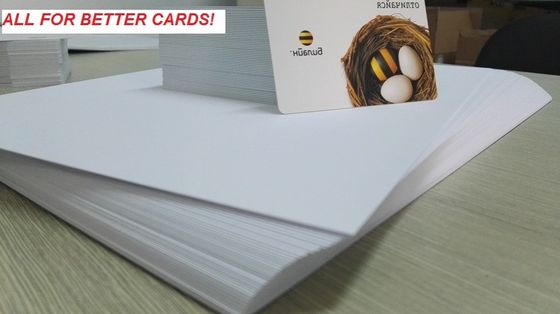 Hoog de Kernblad van Beëindigen Betrouwbaar pvc voor IC-Kaarten Zonder contact Prelam/INLEGSEL
