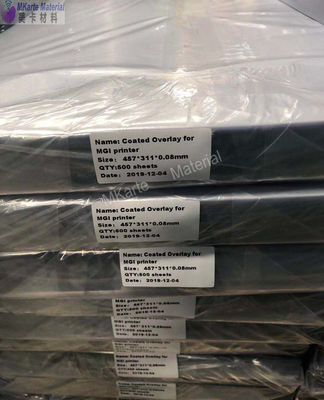 Aangepast pvc van de Broodjesgrootte bedekte Verkleuring van de Bekledings de Kleine Laminering met een laag
