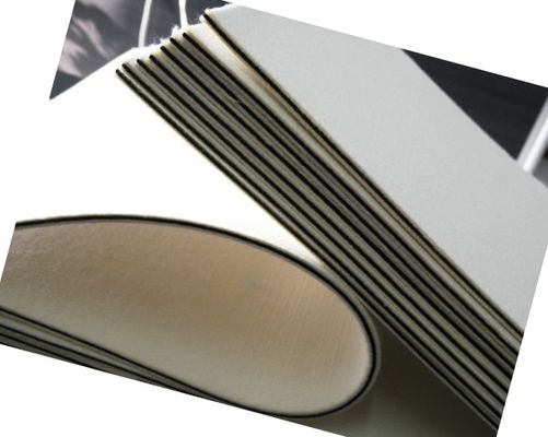 A4 3mm het Witte Gelamineerde Materiaal van het Stootkussen Wollen Gevoelde Kussen voor RFID-Kaartlaminering