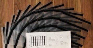 Pvc bedekte Grootte HICO/van de Bekledings de Magnetische Streep A4 KNETTERGEK voor het Plastic Kaart Maken met een laag
