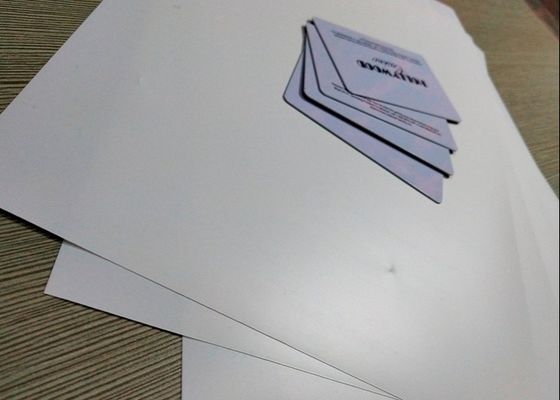 Serigrafie die 2mm Dik PETG Plastic Blad voor PETG-de Productie van het Kaartlichaam drukken