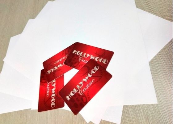Serigrafie die 2mm Dik PETG Plastic Blad voor PETG-de Productie van het Kaartlichaam drukken