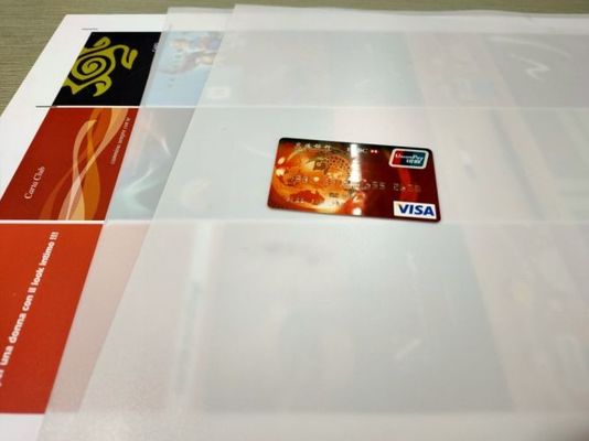Het hete Blad van de de Kaartkern van Pers Gelamineerde Smart Card Materiële PETG Plastic