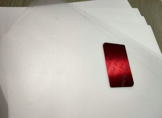 PC-Films Geschikt voor het Plastic Blad van PC van de Lasergravure voor PC-Kaartproductie