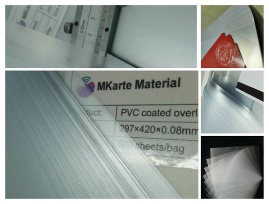 Meerdere die Bestand pvc-de Bekledingsfilm verouderen van de Kaart Materiële Sterke Adhesie