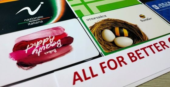 Wit de Kernblad van pvc van de Compensatiedruk met Vlotte en Eenvormige Oppervlakte